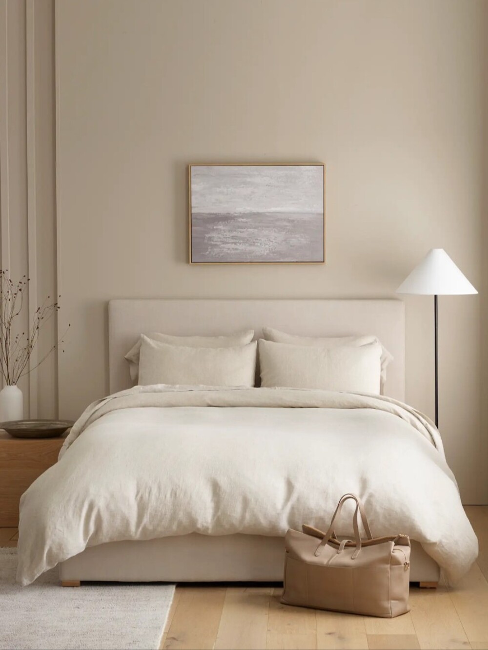 Quince 100% European flax Duvet Set (1 Sham) Twin